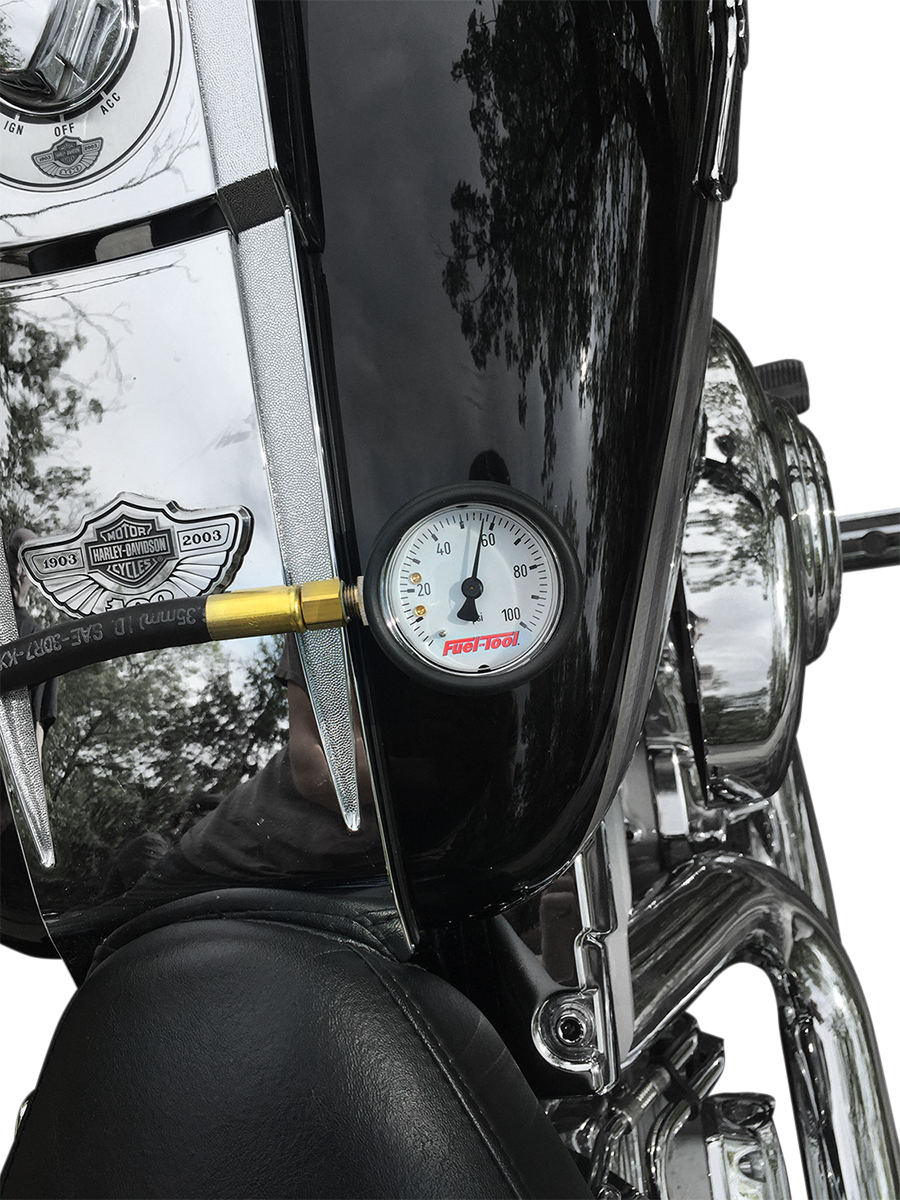 FUEL-TOOL Fuel Pressure Gauge - Gauge / Fuel Pressure / Magnetic / 360° 3850-0303