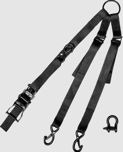 Fire Power 3-Way 1.5" Ratchet Tie-Down - 29-13098