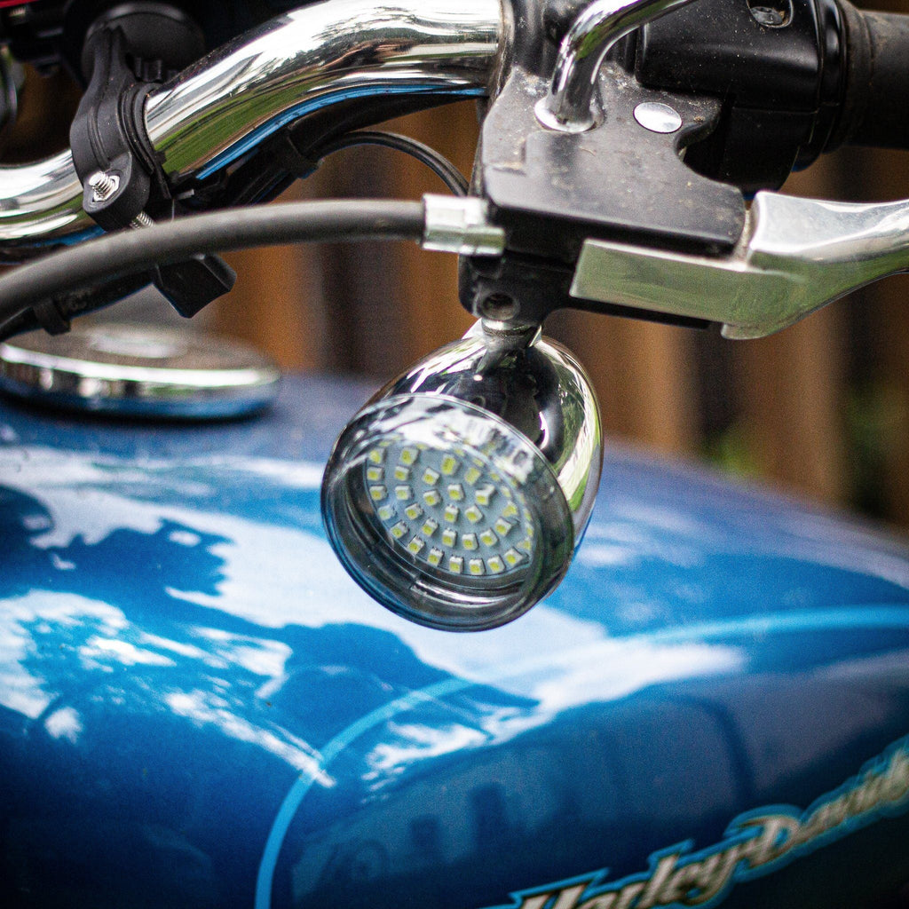 Eagle Lights Generation II Premium LED Front Turn Signals with Full Running Light for Harley-Davidson® Motorcycles
