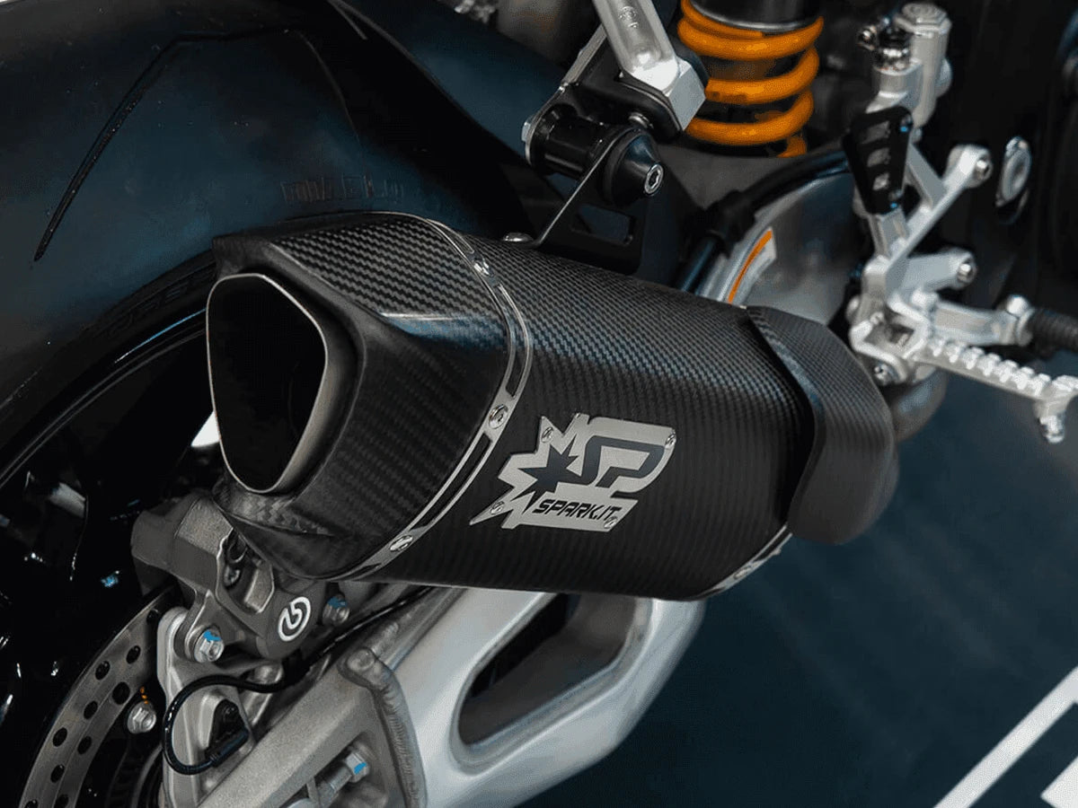 Spark Aprilia RSV4 "Force Evo Carbon" Titanium Semi-Full Exhaust (*w/De-Cat Pipe) (2026-2026)