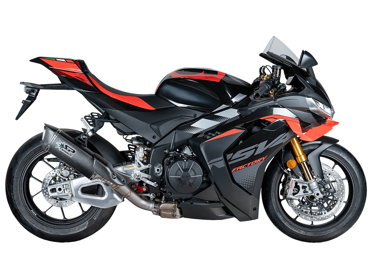 Spark Aprilia RSV4 "Force Evo Carbon" Titanium Semi-Full Exhaust (2017-2025)