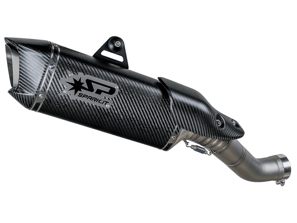 Spark Aprilia RSV4 "Force Evo Carbon" Titanium Semi-Full Exhaust (*w/De-Cat Pipe) (2026-2026)