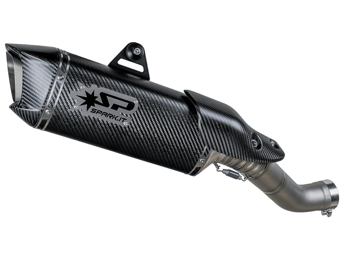 Spark Aprilia RSV4 "Force Evo Carbon" Titanium Semi-Full Exhaust (*w/De-Cat Pipe) (2026-2026)