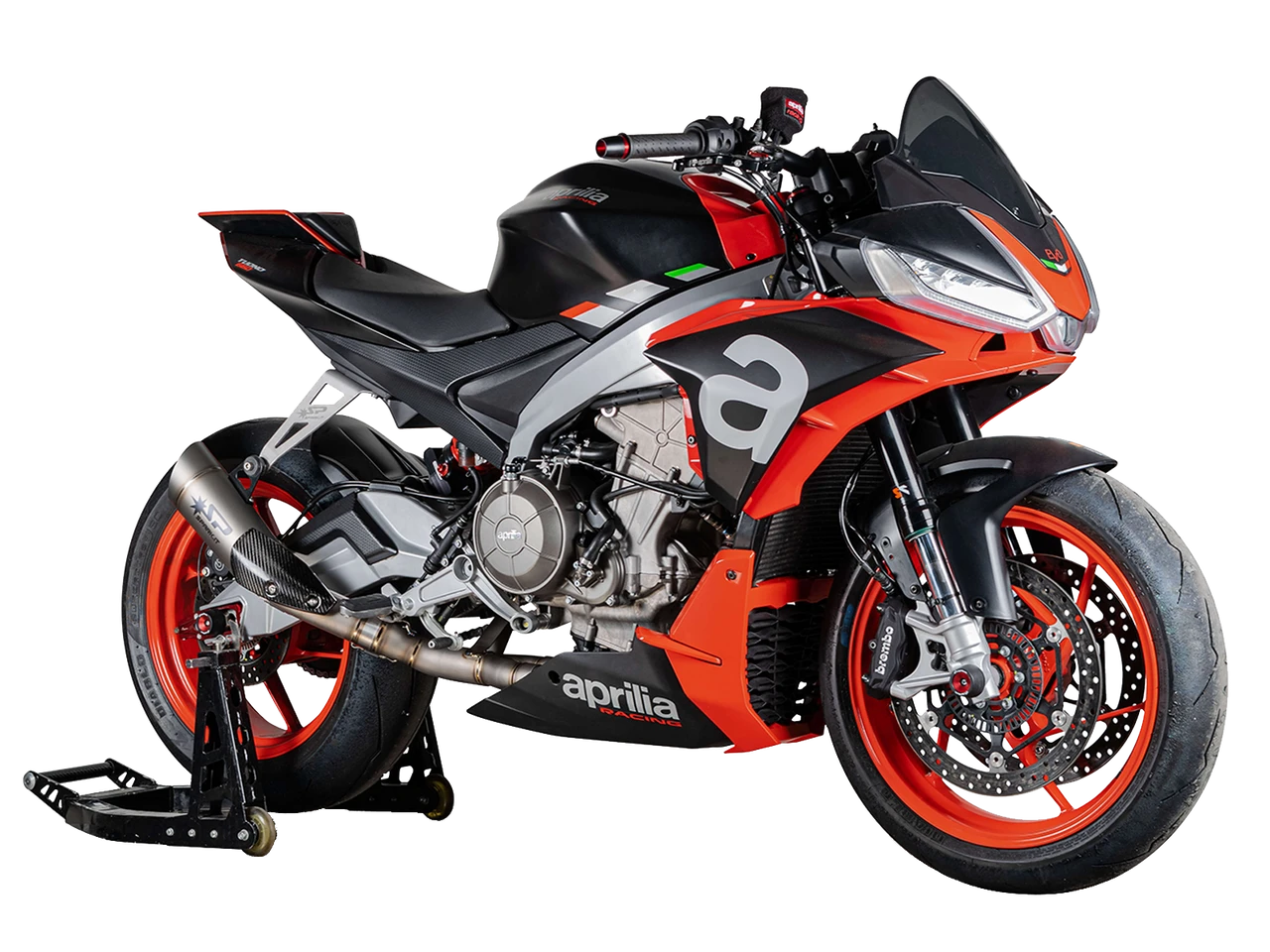 Spark Aprilia RS 660 / Tuono 660 "Grid-O" Titanium Full Exhaust System (2021-2026)