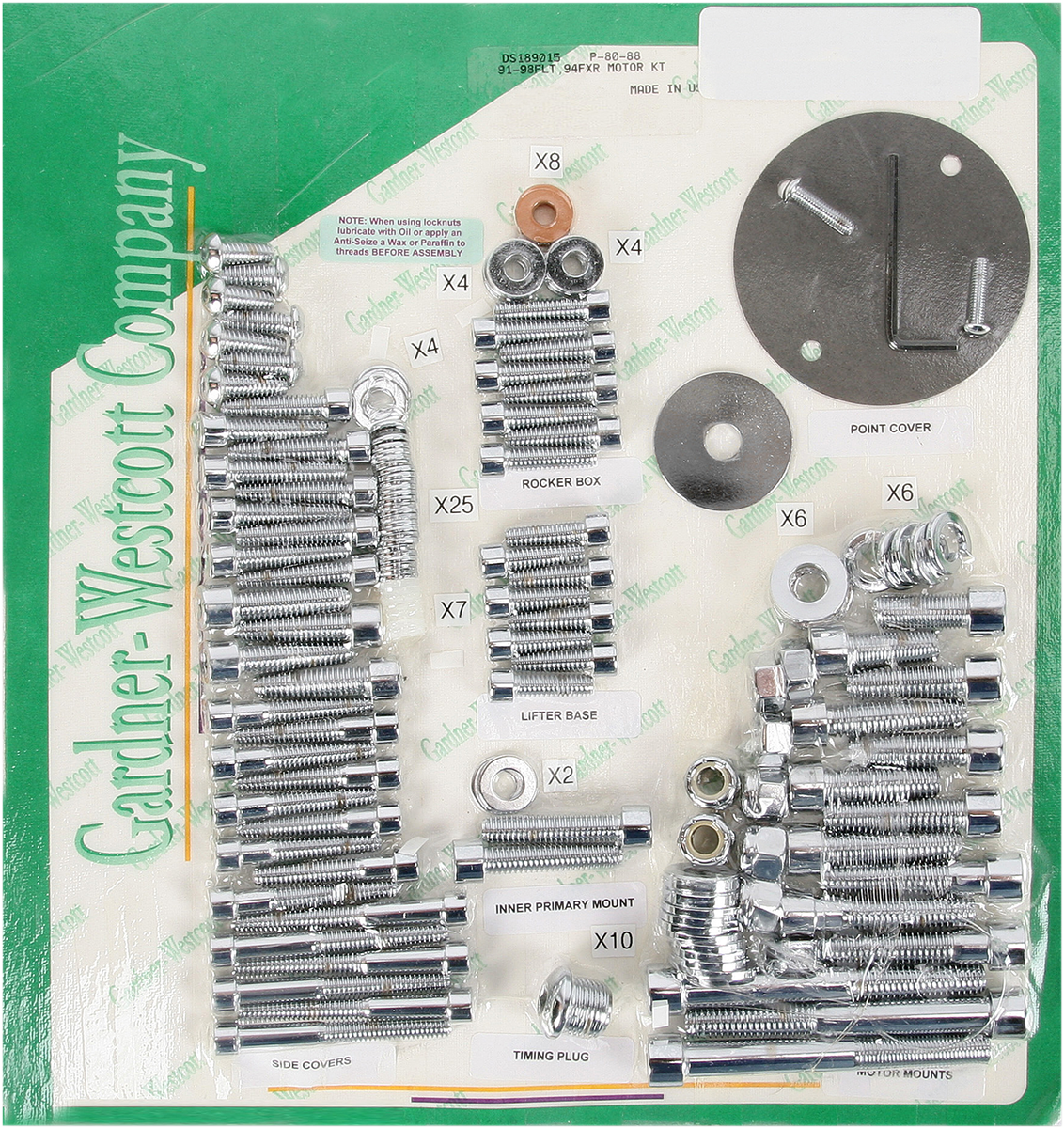 GARDNER-WESTCOTT Big Twin Motor Sets