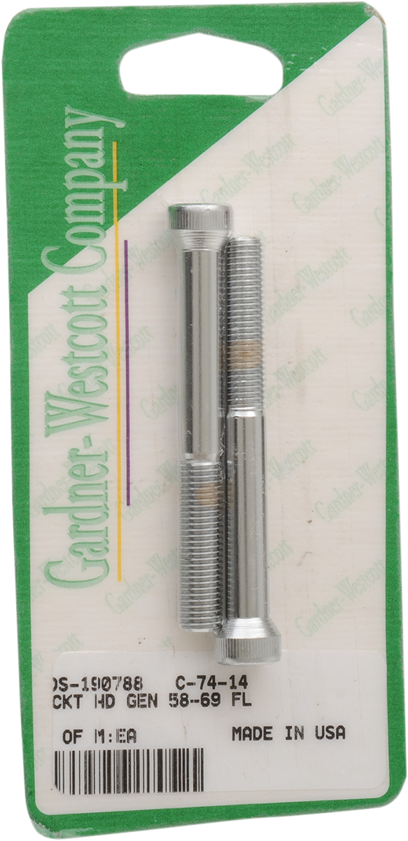 GARDNER-WESTCOTT Generator Mount Bolt Set - Bolt Set / Generator Mount / Socket-Head DS-190788