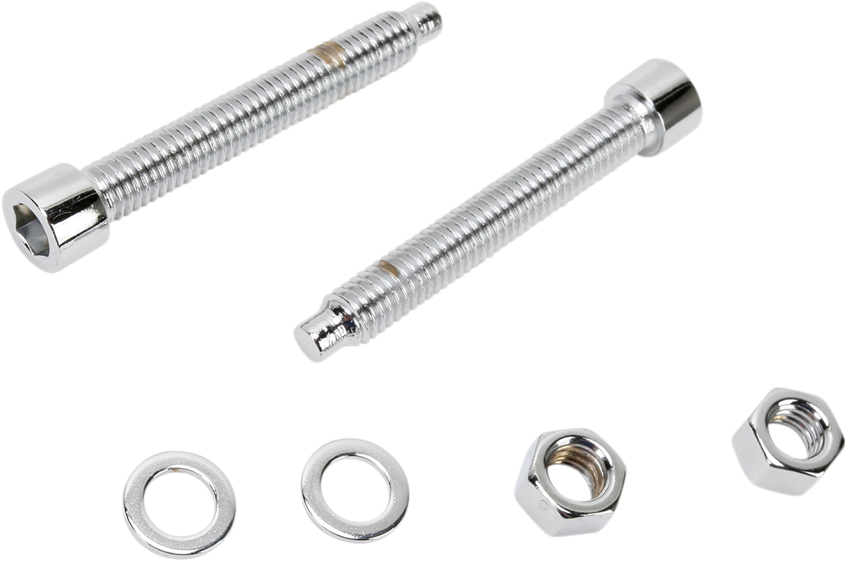 GARDNER-WESTCOTT Socket-Head Axle Adjuster Bolt Kit - Bolts with Nuts / Axle Adjuster / Kit / '93-'99 Softail DS-190136