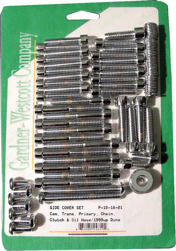 GARDNERWESTCOTT Big Twin Cam & Primary Cover Set - P-10-18-01