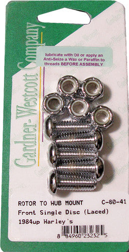 GARDNERWESTCOTT Brake Rotor Bolts - C-80-41