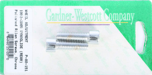 GARDNERWESTCOTT Rear Wheel Adjustment Bolts - P-80-151