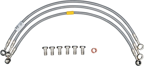 GBRAKES 3 LINE BRAKE LINE KIT HON - FK003D970-3