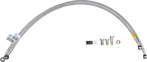 GBRAKES BRAKE LINE FRONT AND REAR KIT STAINLESS 6 LINE - FK003D694-6