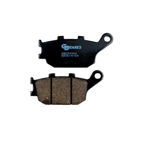 GBRAKES BRAKE PADS SEMI METALLIC - GB0514-69