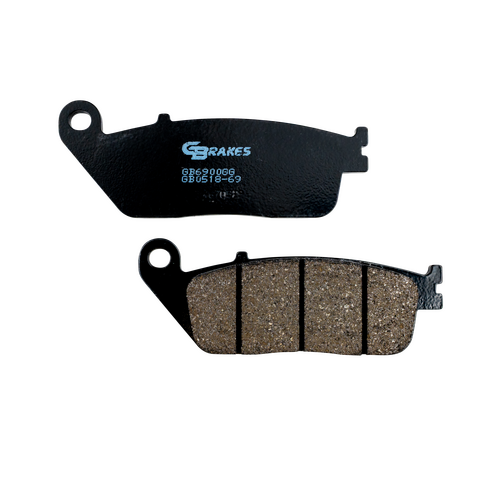 GBRAKES BRAKE PADS SEMI METALLIC - GB0518-69