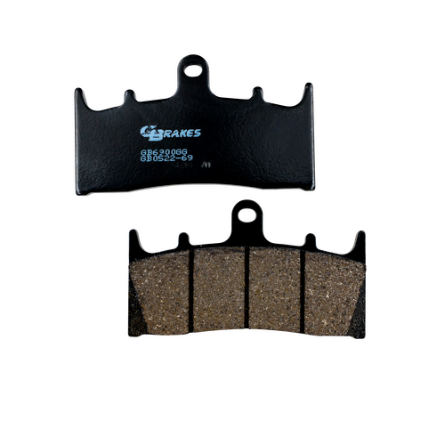 GBRAKES BRAKE PADS SEMI METALLIC - GB0522-69