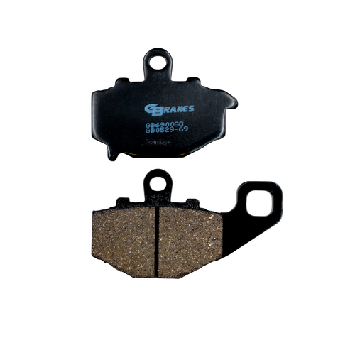 GBRAKES BRAKE PADS SEMI METALLIC - GB0529-69