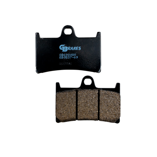 GBRAKES BRAKE PADS SEMI METALLIC - GB0537-69