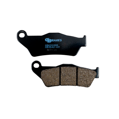 GBRAKES BRAKE PADS SEMI METALLIC - GB0542-69