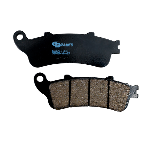 GBRAKES BRAKE PADS SEMI METALLIC - GB0546-69