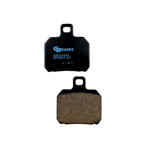 GBRAKES BRAKE PADS SEMI METALLIC - GB0550-69