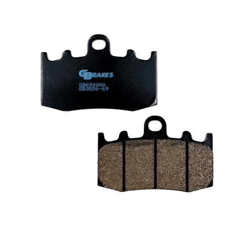 GBRAKES BRAKE PADS SEMI METALLIC - GB0556-69