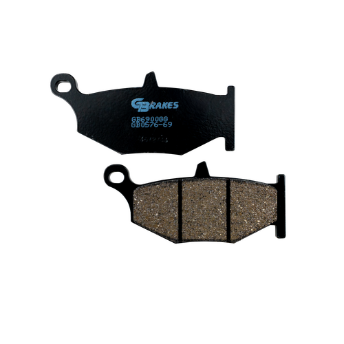 GBRAKES BRAKE PADS SEMI METALLIC - GB0576-69