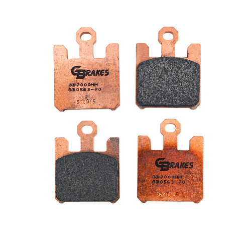 GBRAKES BRAKE PADS SINTERED - GB0563-70