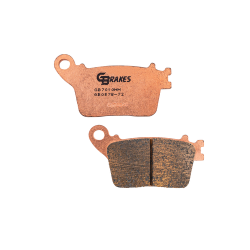 GBRAKES BRAKE PADS SINTERED - GB0578-72