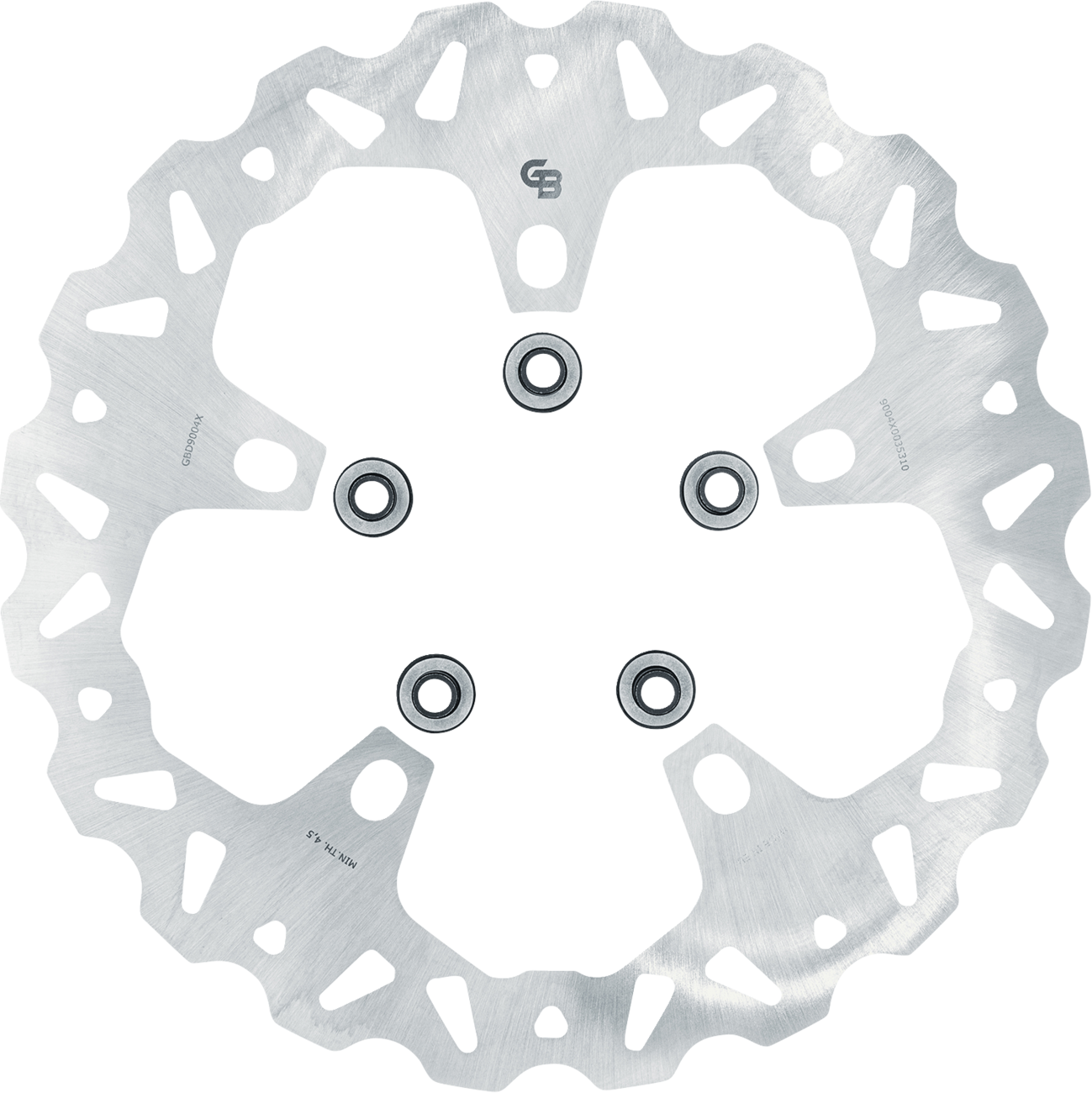 GBRAKES Oversize Wave® Brake Rotor - Wave® Brake Rotor / Front / 12-1/2" 1710-4980