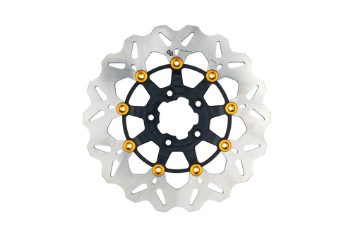 GBRAKES WAVE Colored Brake Rotors - GBDU073