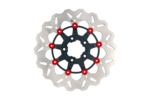 GBRAKES WAVE Colored Brake Rotors - GBDU074