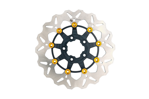 GBRAKES WAVE Colored Brake Rotors - GBDU078