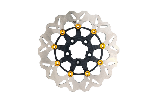 GBRAKES WAVE Colored Brake Rotors - GBDU080