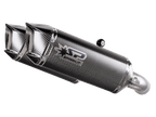 Spark Ducati Hypermotard 698 "Double Force Evo Carbon" Slip-On Exhaust (2024-2026)