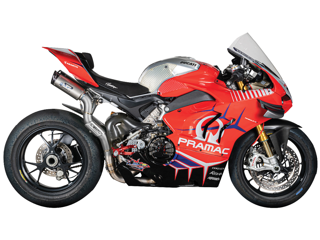 Spark Ducati Panigale V4 S/R Streetfighter "Double Dyno" Titanium Full Exhaust System (WSBK Evolution) (SingleArm Rear) (Panigale V4 2018-2024 / Streetfighter V4 2020-2024)