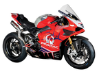 Spark Ducati Panigale V4 S/R Streetfighter "Double Dyno" Titanium Semi-Full Exhaust System (Carbon) (SingleArm Rear) (Panigale V4 2018-2024 / Streetfighter V4 2020-2024)