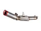 Spark Ducati Panigale V2 S/R Streetfighter V2 "Dyno Red" Slip-On Exhaust (SingleArm Rear) (Panigale V2 2020-2024 / Streetfighter V2 2022-2024)