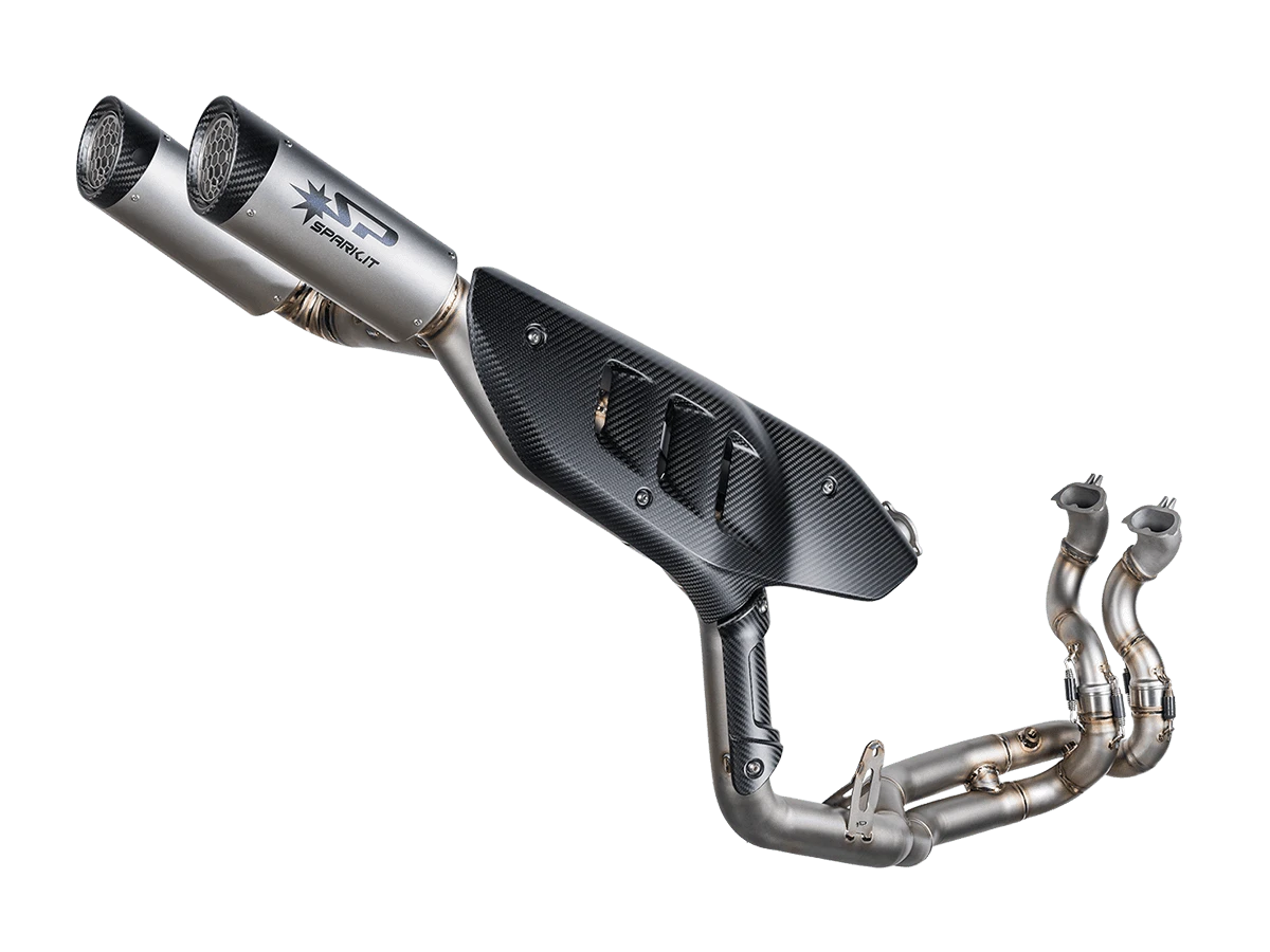 Spark Ducati Panigale V4 S/R "Double Dyno" Titanium Full Exhaust System (2025-2026)