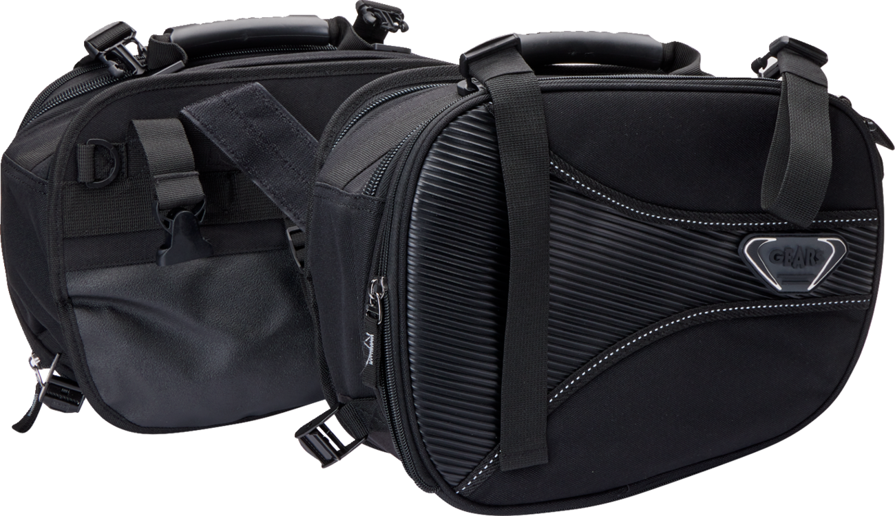 GEARS CANADA Mini Saddlebags - Mini Side Bag Luggage / Black 3501-0253