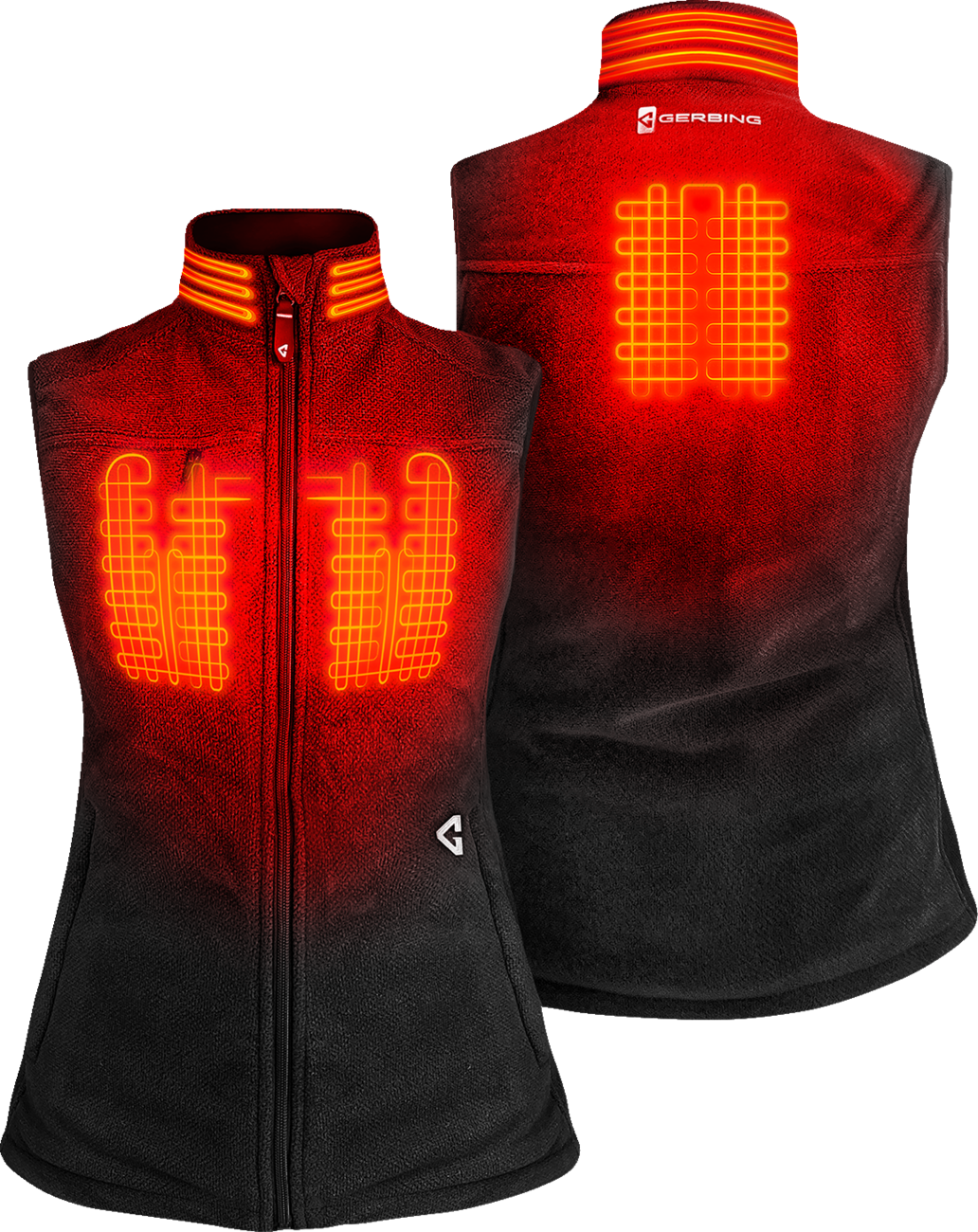 GERBING HEATED CLOTHING Women's 7V Thermite Heated Fleece Vest 2.0