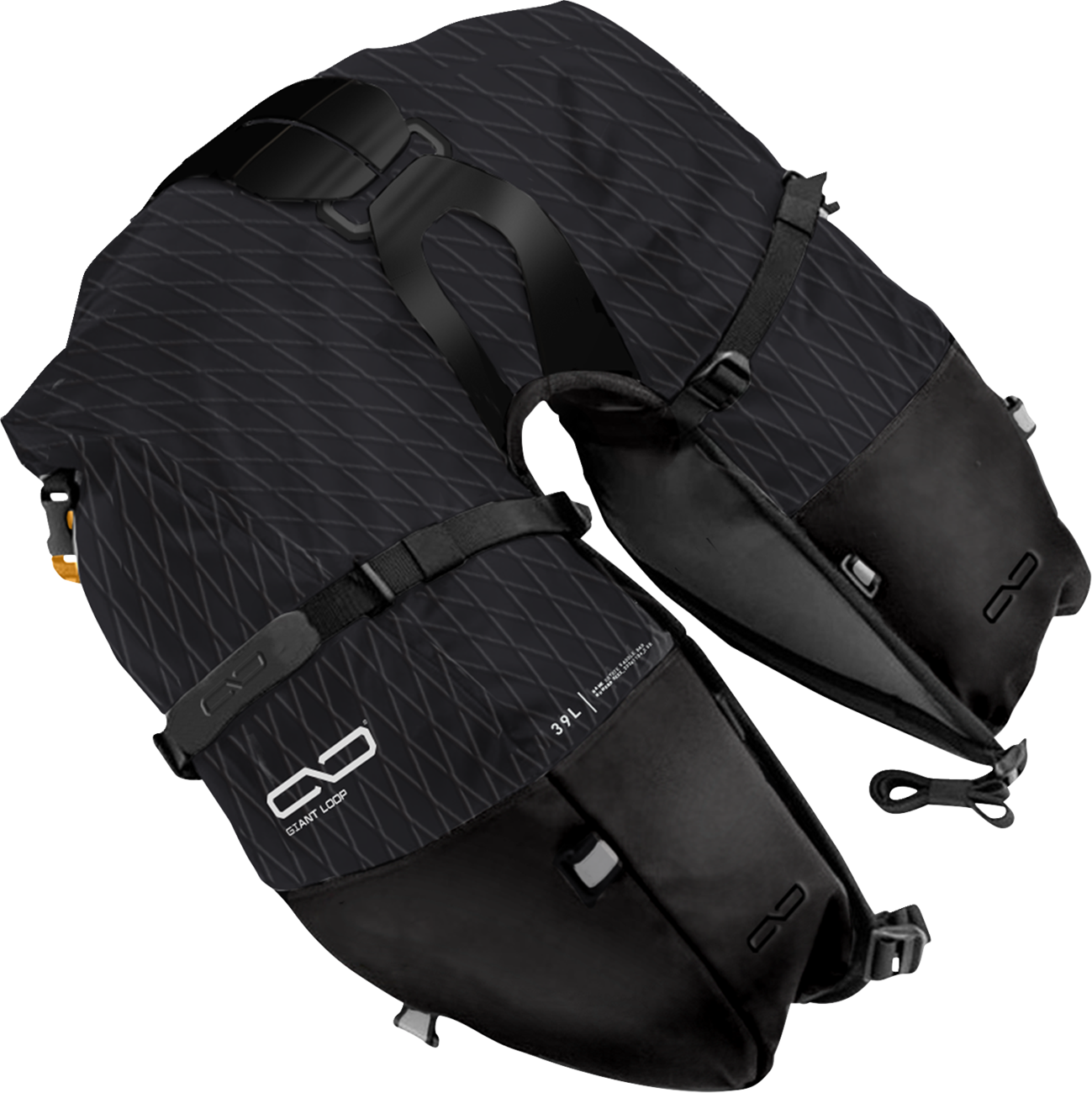 GIANT LOOP Coyote Saddlebag - Black 3501-2197