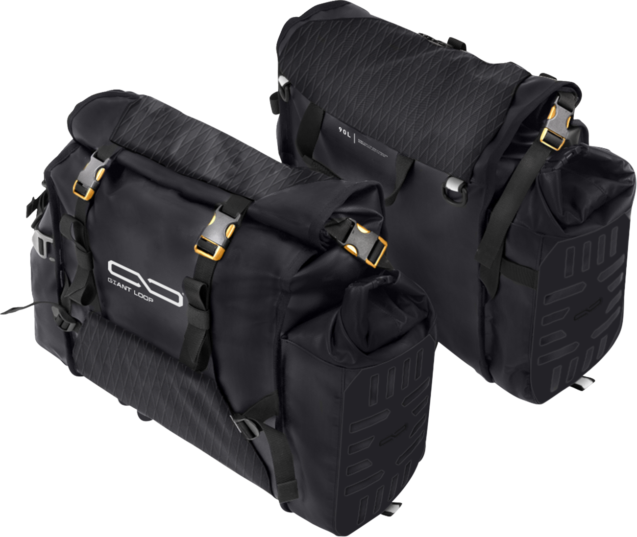 GIANT LOOP Round the World Panniers™ - Black 3501-2204