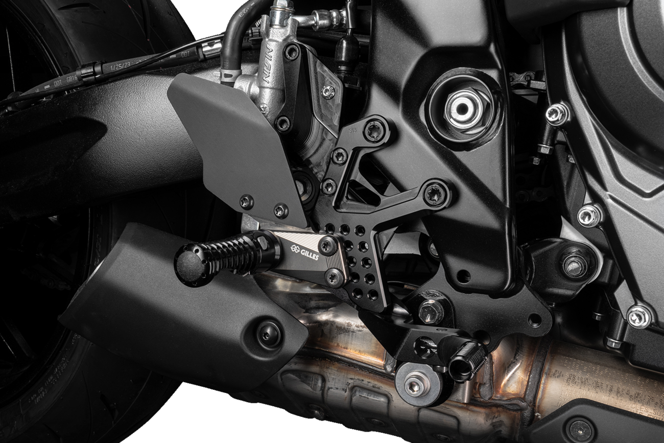 GILLES TOOLING Adjustable Rearset - AS31GT3 / Black 1623-0599