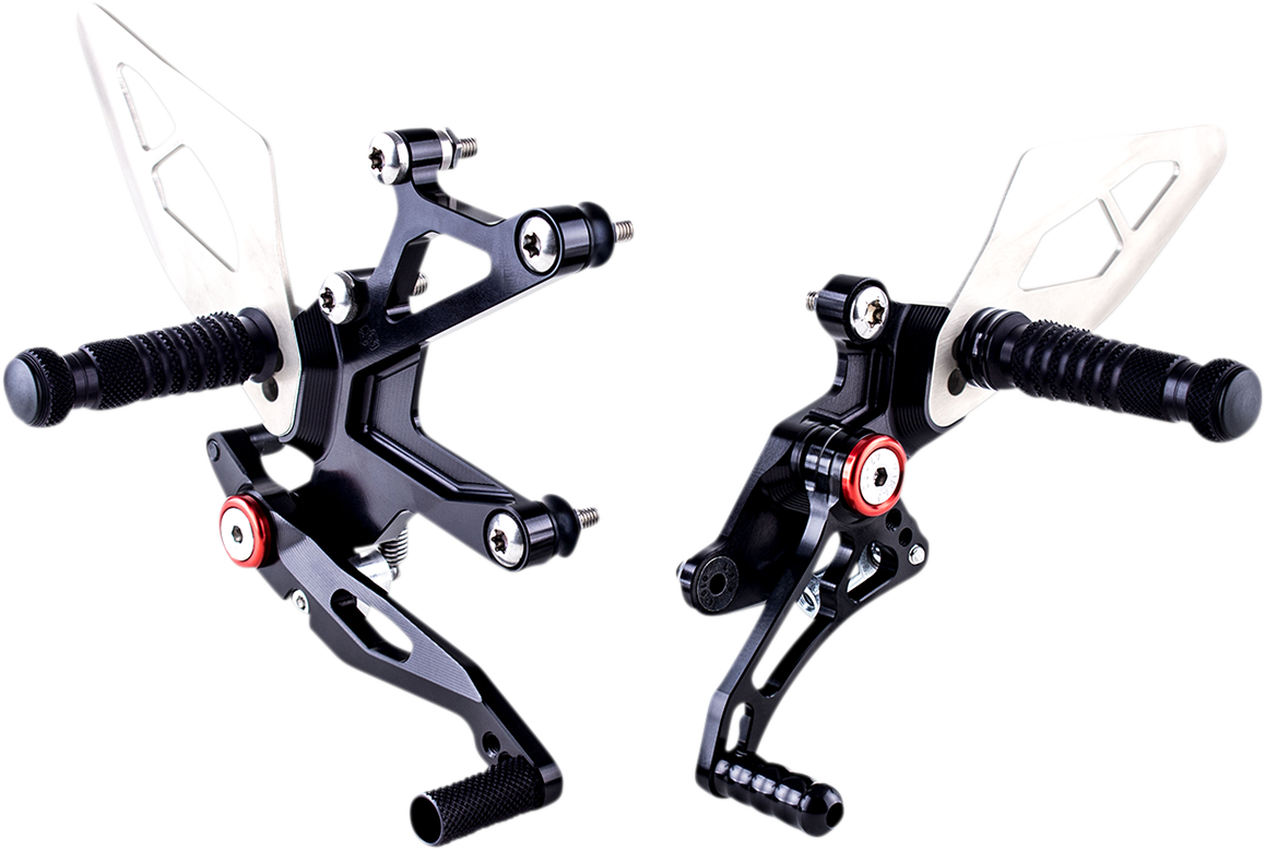 GILLES TOOLING FXR Rearset - Black 1623-0524