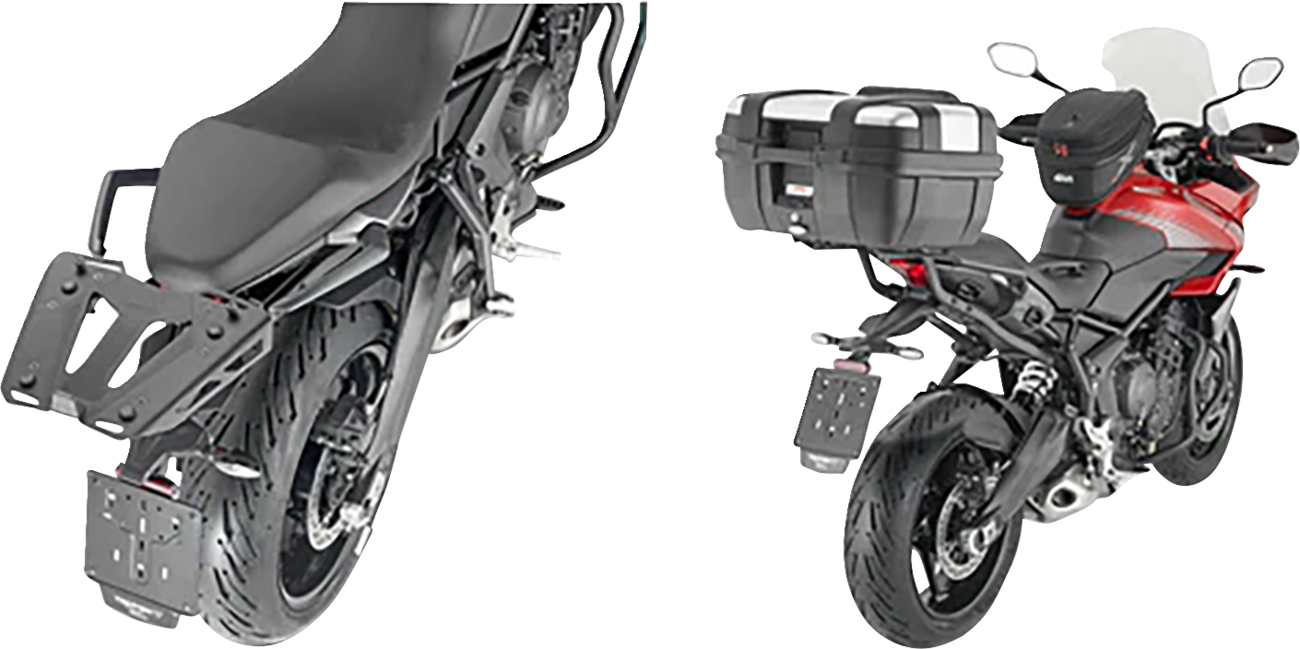 GIVI Rear Luggage Rack - Side Arms / Tiger 660 3502-0619