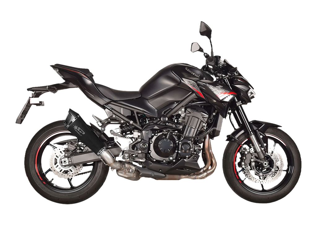 Spark Kawasaki Z900 "Konix Evo Dark" Slip-On Exhaust (2020-2024)