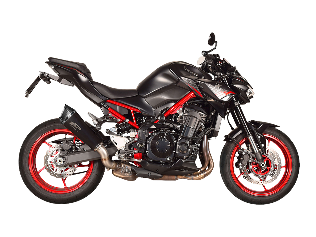 Spark Kawasaki Z900 "Konix Evo Dark" Slip-On Exhaust (2020-2024)