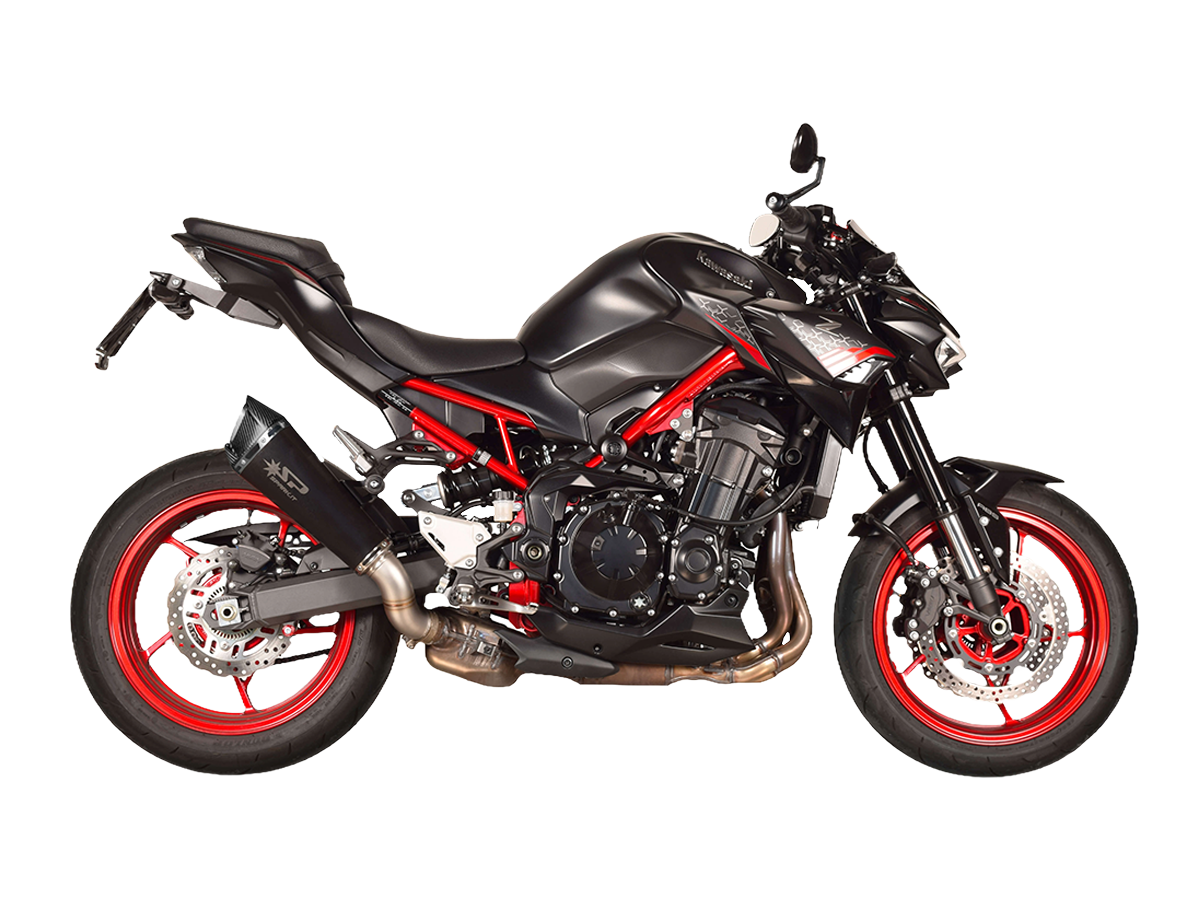 Spark Kawasaki Z900 "Konix Evo Dark" Slip-On Exhaust (2020-2024)