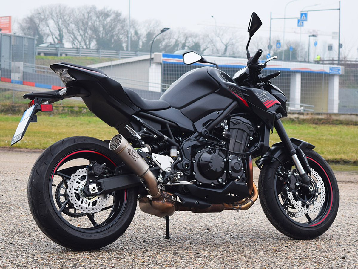 Spark Kawasaki Z900 "Grid-O" Slip-On Exhaust (2020-2024)
