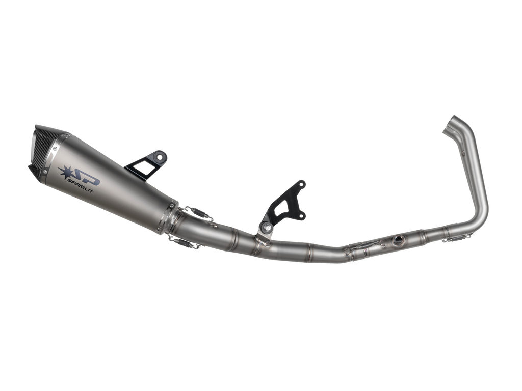 Spark Kawasaki Ninja 500 / 400 "Konix Evo" Titanium Full Exhaust System (Ninja 400 2018-2023 / Ninja 500 2024-2026)